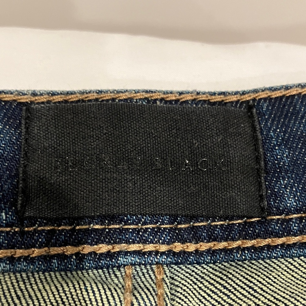 Buckle Dark Blue Women Jeans - Picture 10 of 10